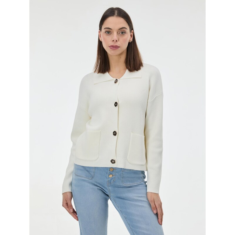 Krémový dámský cardigan ORSAY 115376776