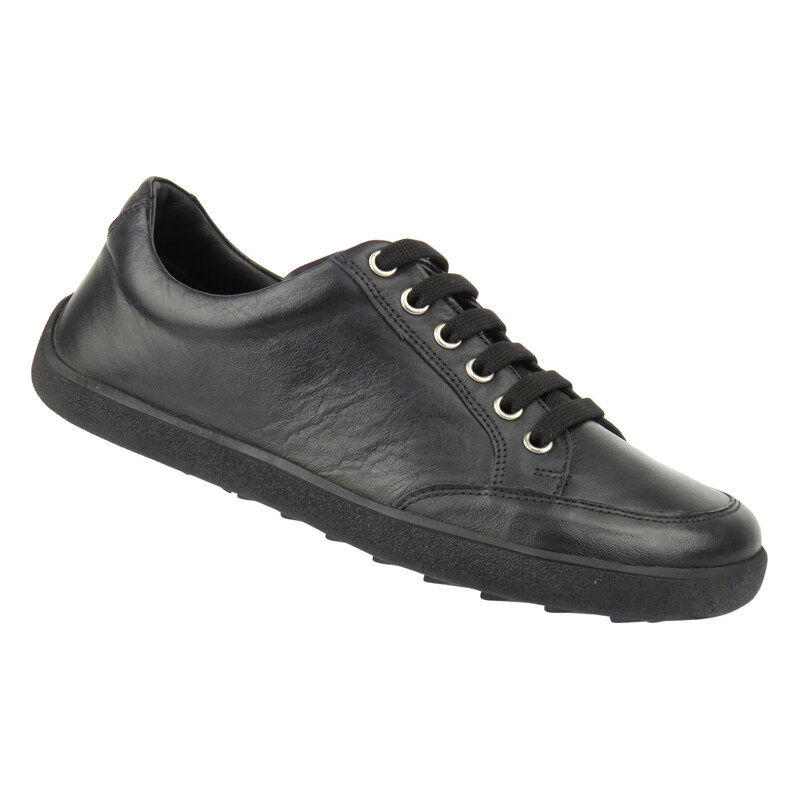 Dámské barefoot polobotky Nika Komfort 26014, černé 115645933