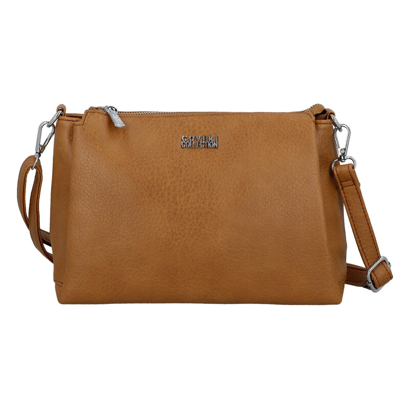 Coveri World Dámská crossbody kabelka camel - Coveri Perikla Camel 115408298