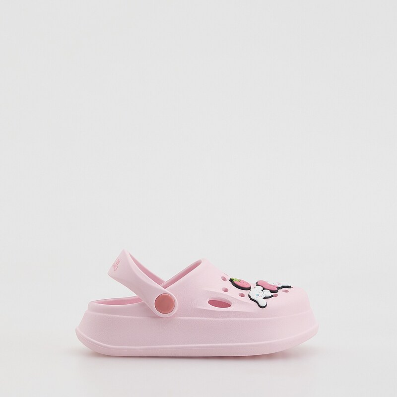 Reserved - Pantofle Hello Kitty & Friends - pastelově růžová