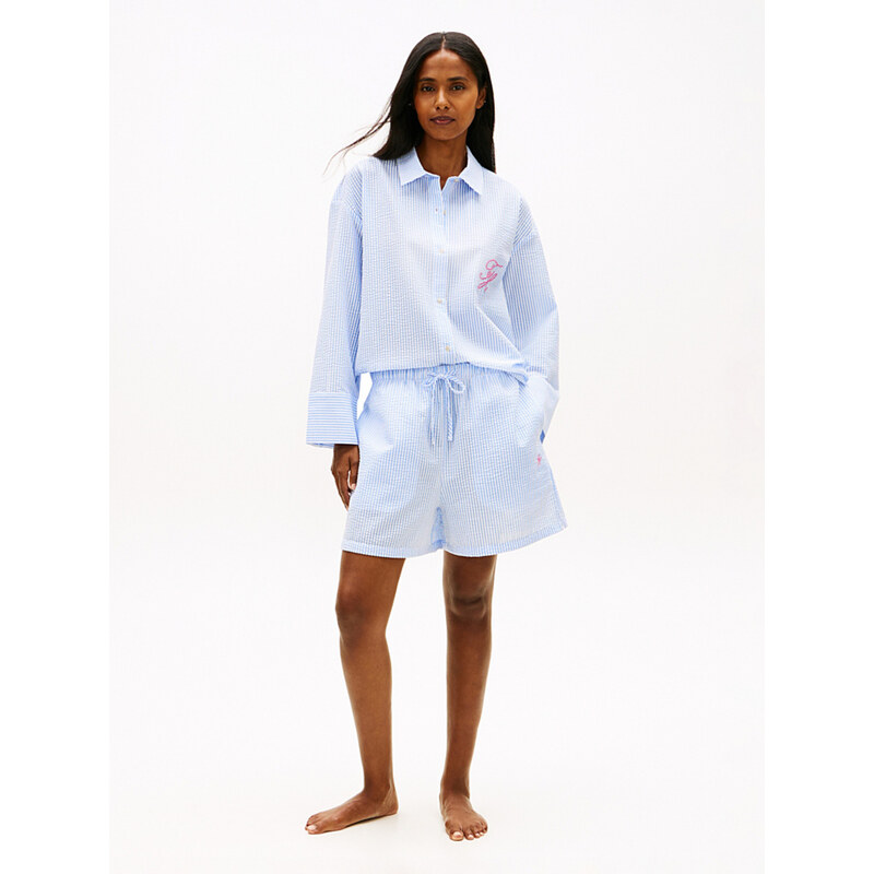 Tommy Hilfiger dámské modré šortky 115379044