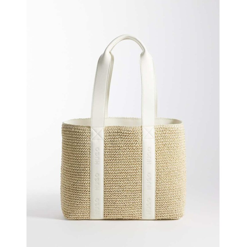 Hugo Red tote bag in white