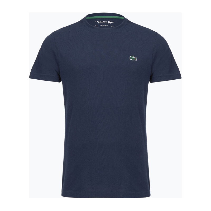 Pánské tenisové tričko Lacoste TH0003 navy blue/white