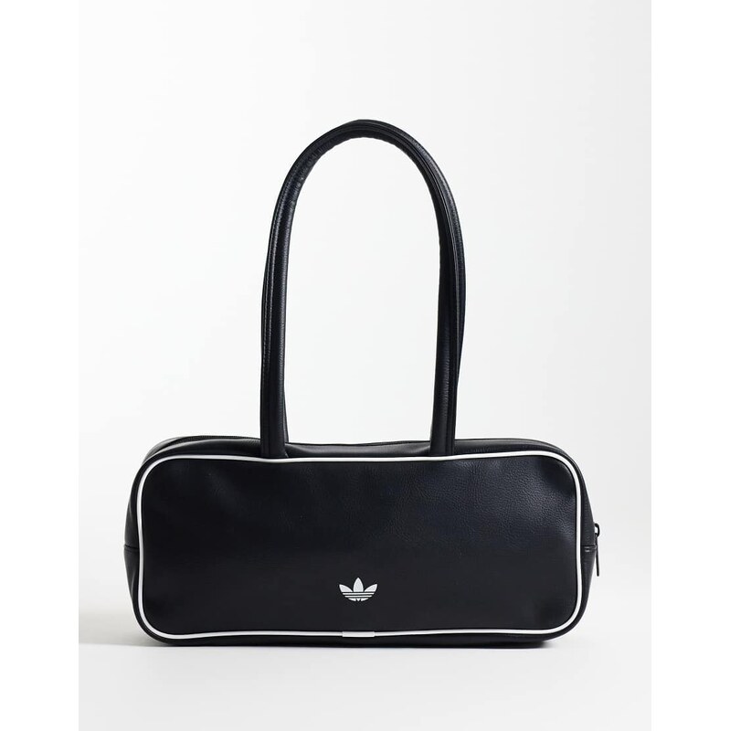 adidas Originals rectangle shoulder bag in black