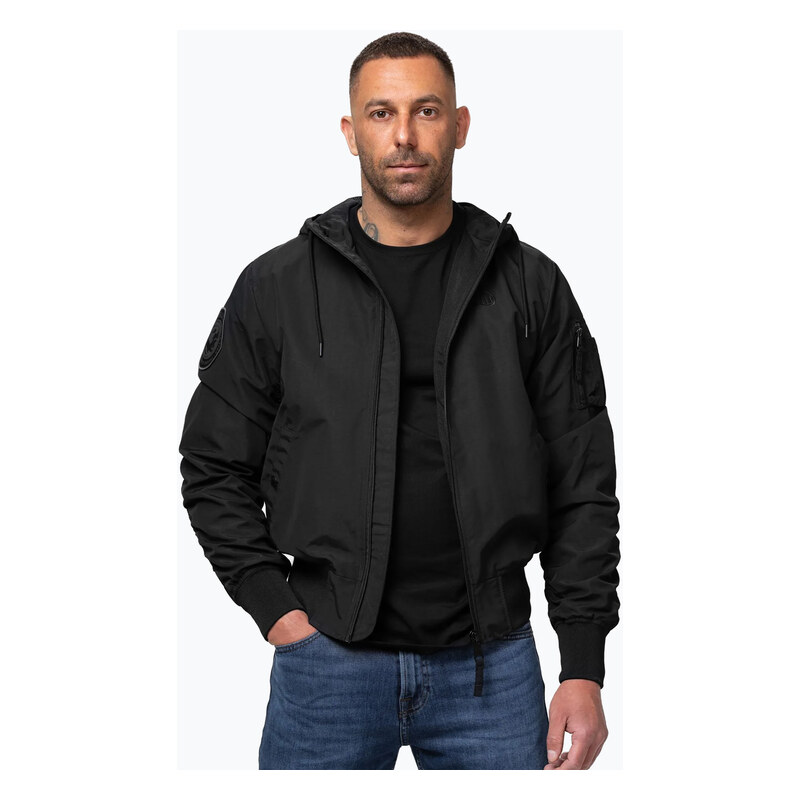 Pánská bunda Pitbull Hooper Hooded black