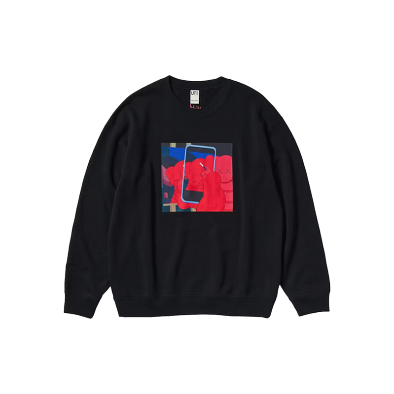 Kaws x Uniqlo Warhol Graphic Sweatshirt Black