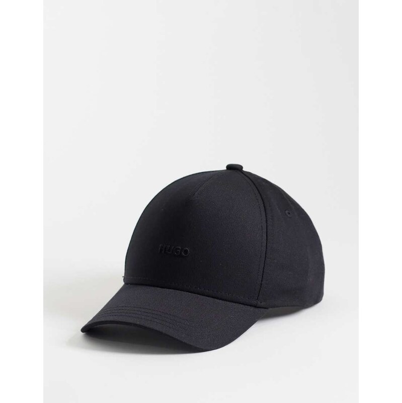 Hugo Red cara baseball cap in black
