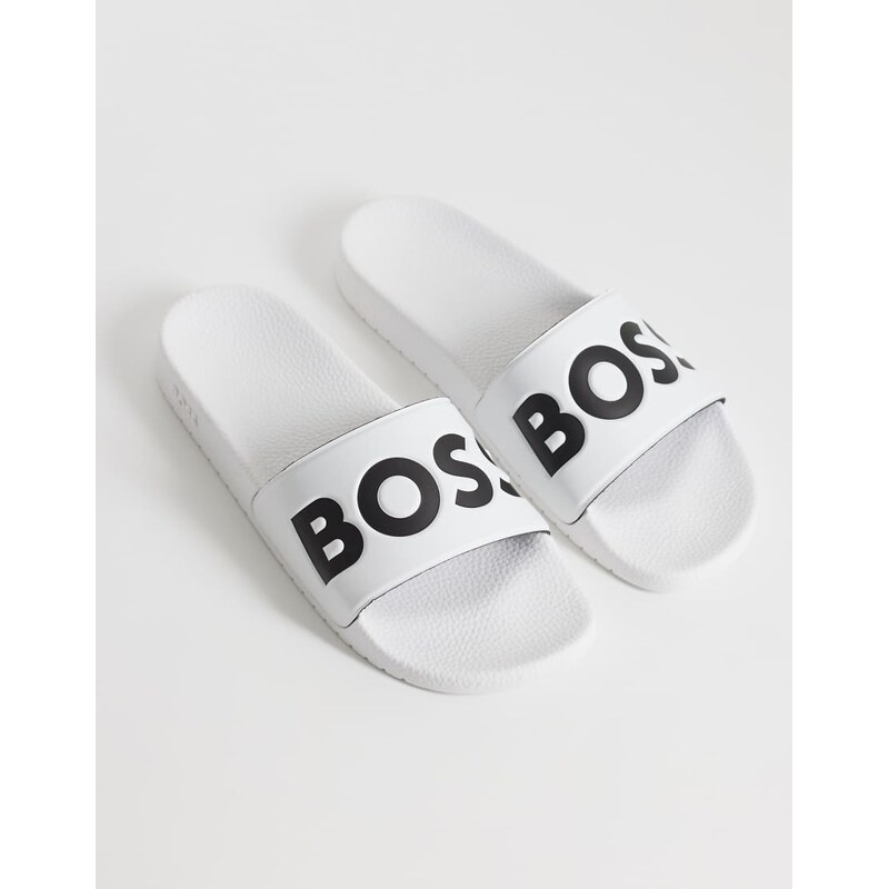 BOSS Orange Boss Aryeh Sliders in white