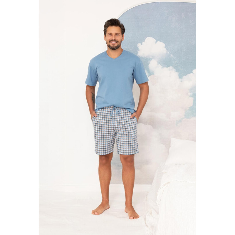 Pyžamo Regina 6003 kr/r 2XL-3XL L26