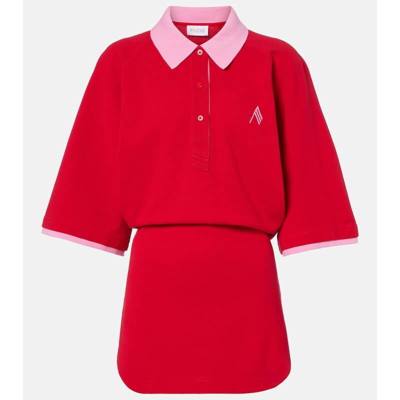 The Attico Cotton polo dress