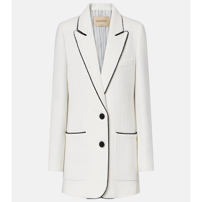 Valentino Cotton tweed jacket
