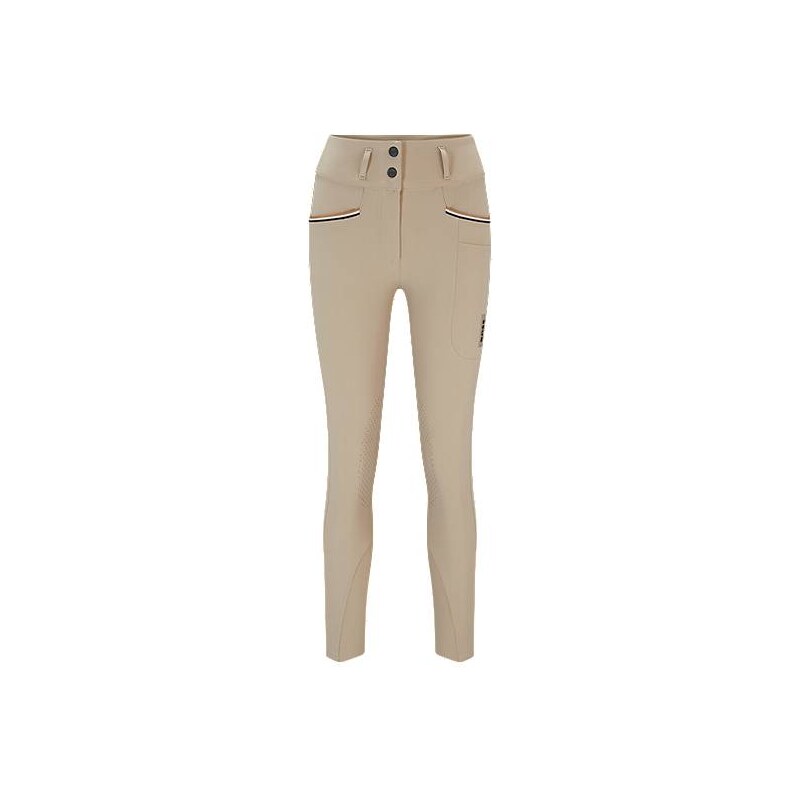 BOSS Equestrian high-waisted breeches with knee grip 115386322
