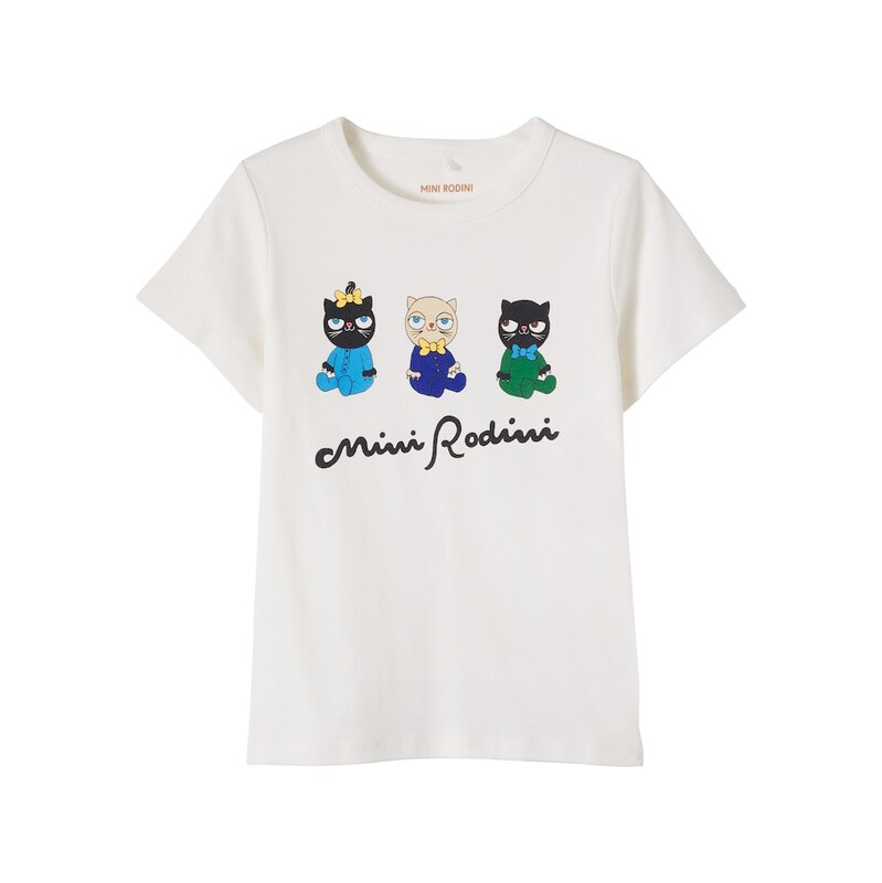 Mini Rodini Printed cotton jersey T-shirt
