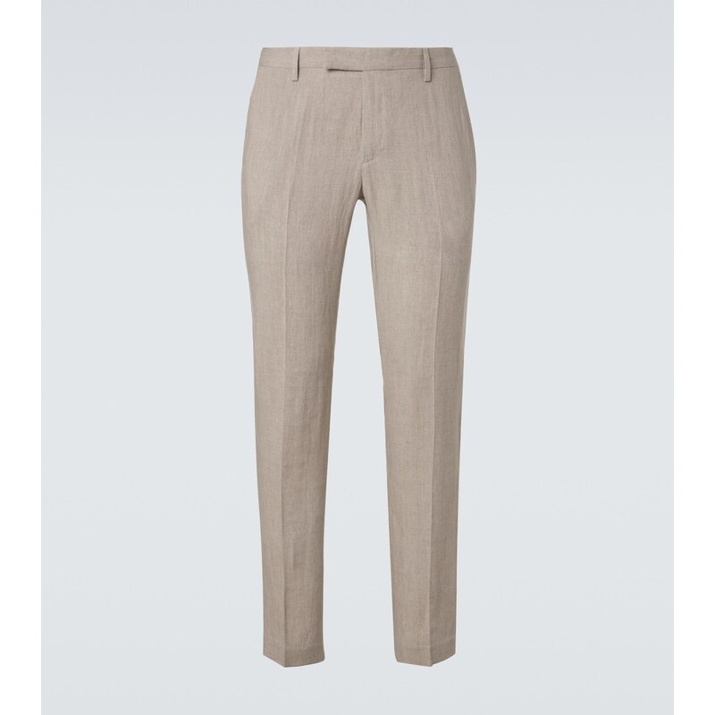 Sunspel Linen straight pants