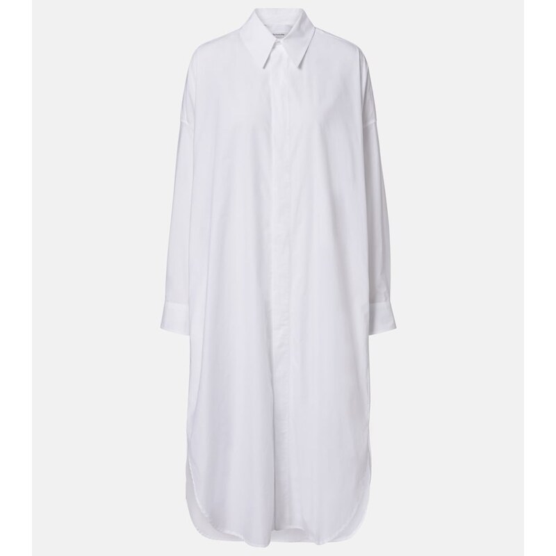 The Frankie Shop Bloom cotton poplin shirt dress