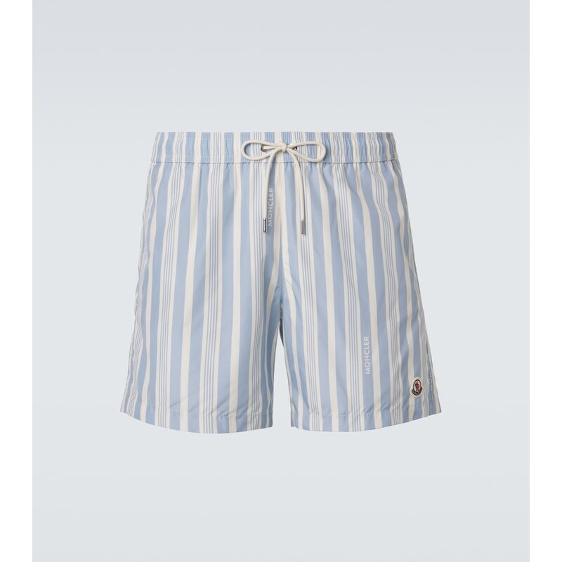 Moncler Archivio striped swim trunks