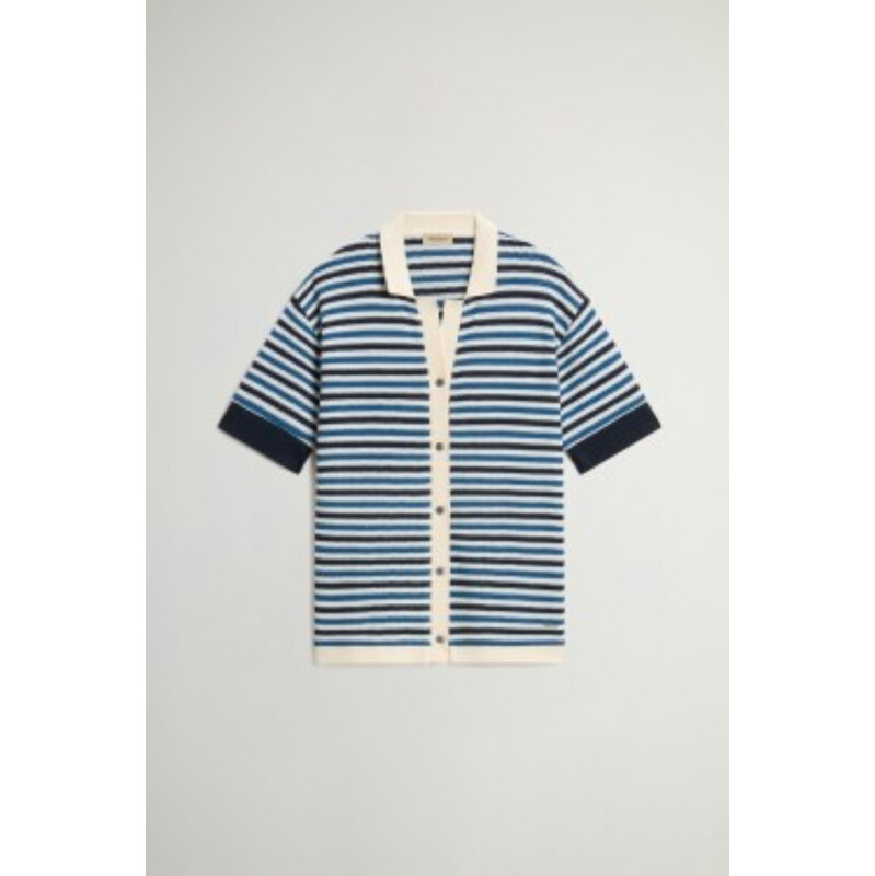KOŠILE WOOLRICH STRIPED JERSEY SHIRT 115387774