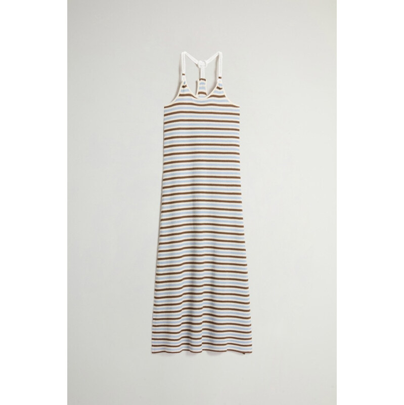 ŠATY WOOLRICH STRIPED JERSEY DRESS 115387773
