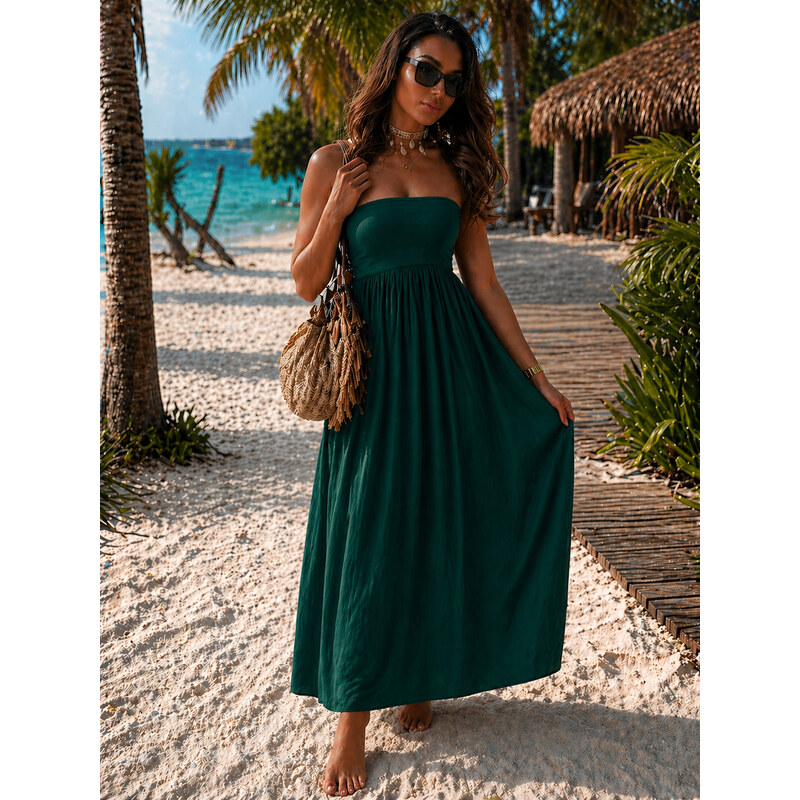 Fashionweek Dlouhá letní sukně ze vzdušného materiálu MAXI MF5/M266 26805599