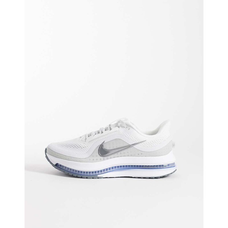 Nike Running Pegasus Premium trainers in white and blue