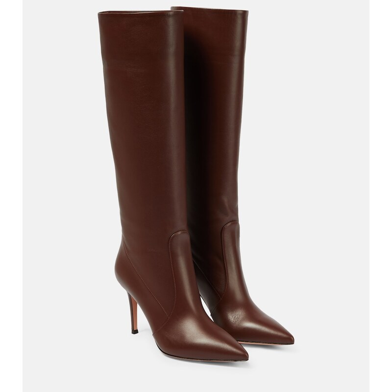 Gianvito Rossi Hansen 85 knee-high leather boots