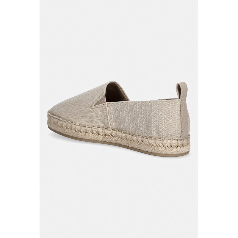Calvin Klein espadrily dámské OBLIQUE ESPADRILLE AOP