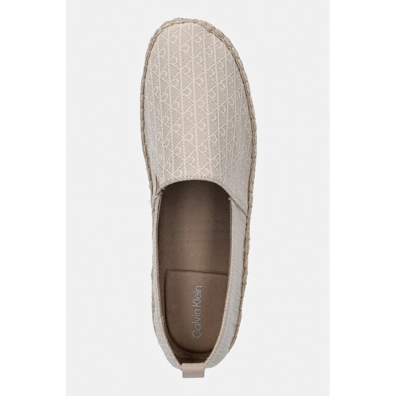 Calvin Klein espadrily dámské OBLIQUE ESPADRILLE AOP