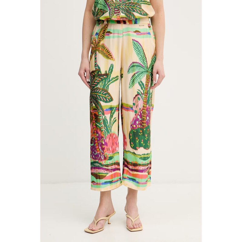 Lola Casademunt kalhoty culottes dámské z viskózy 115389490