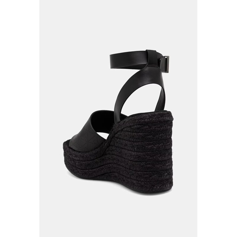 Calvin Klein sandály WEDGE ESPAD 70 AOP LTH