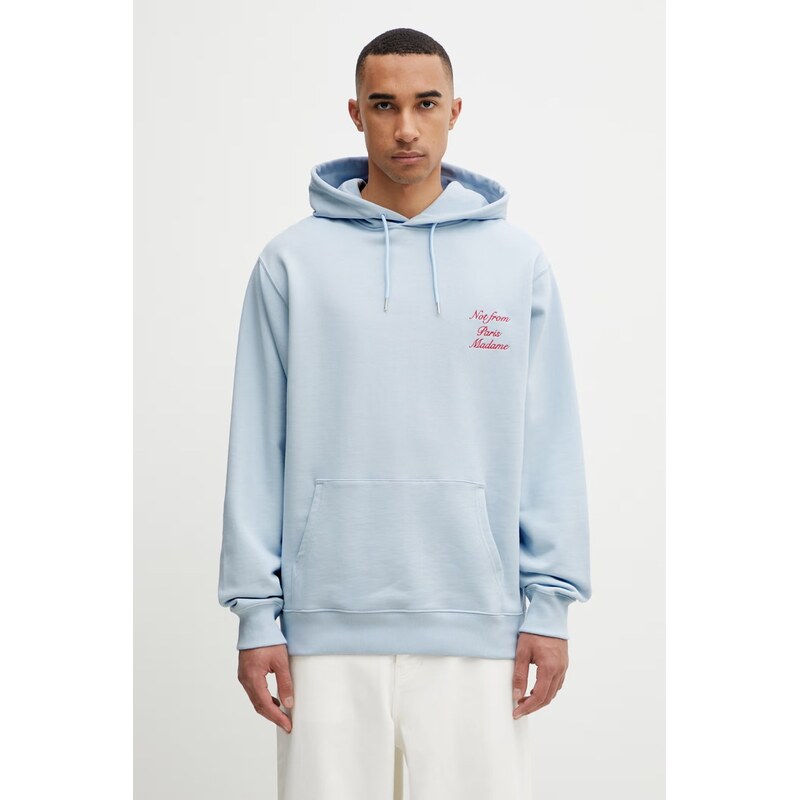 Drôle de Monsieur mikina s kapucí pánská bavlněná Le Hoodie