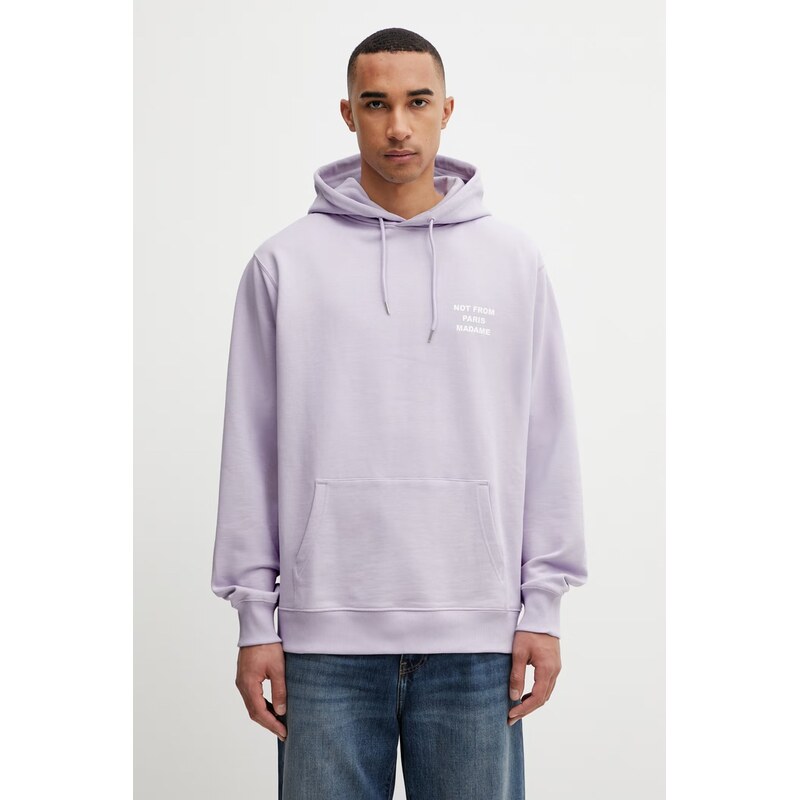Drôle de Monsieur mikina s kapucí pánská bavlněná Le Hoodie