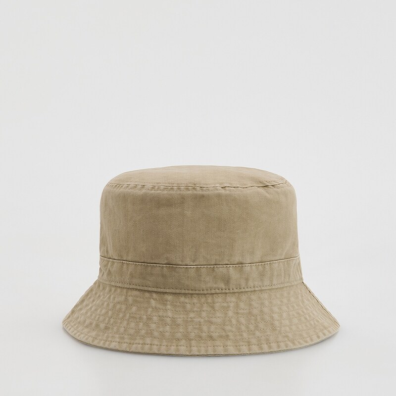 Reserved - Klobouk bucket hat - béžová