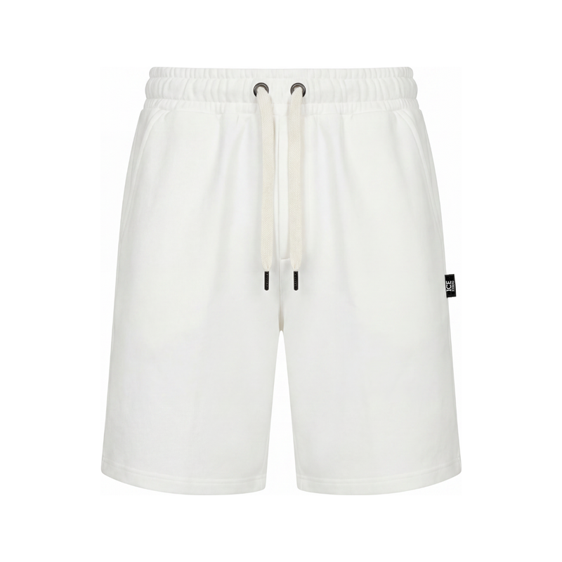 ICEBERG Jersey White kraťasy