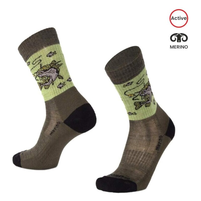 TATRAN CATFISH rybářské merino ponožky Moose 115394733