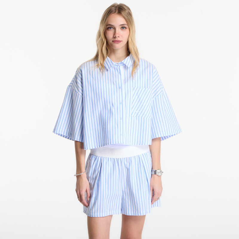 Košile Nike Sportswear Chill Poplin Womens Oversized Short