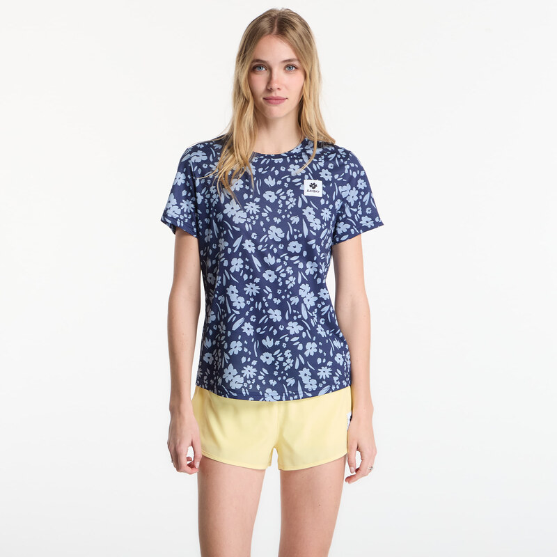 Tričko SAYSKY W Flower Combat T-Shirt Blue Flower XS 115400364
