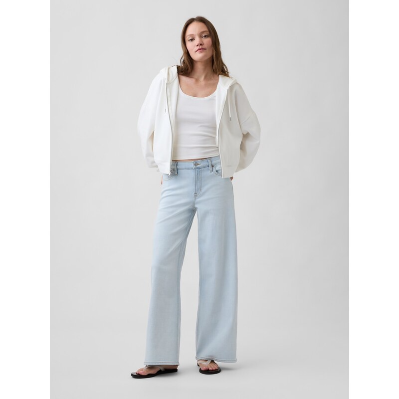 GAP dámské džíny Mid Rise Wide-Leg