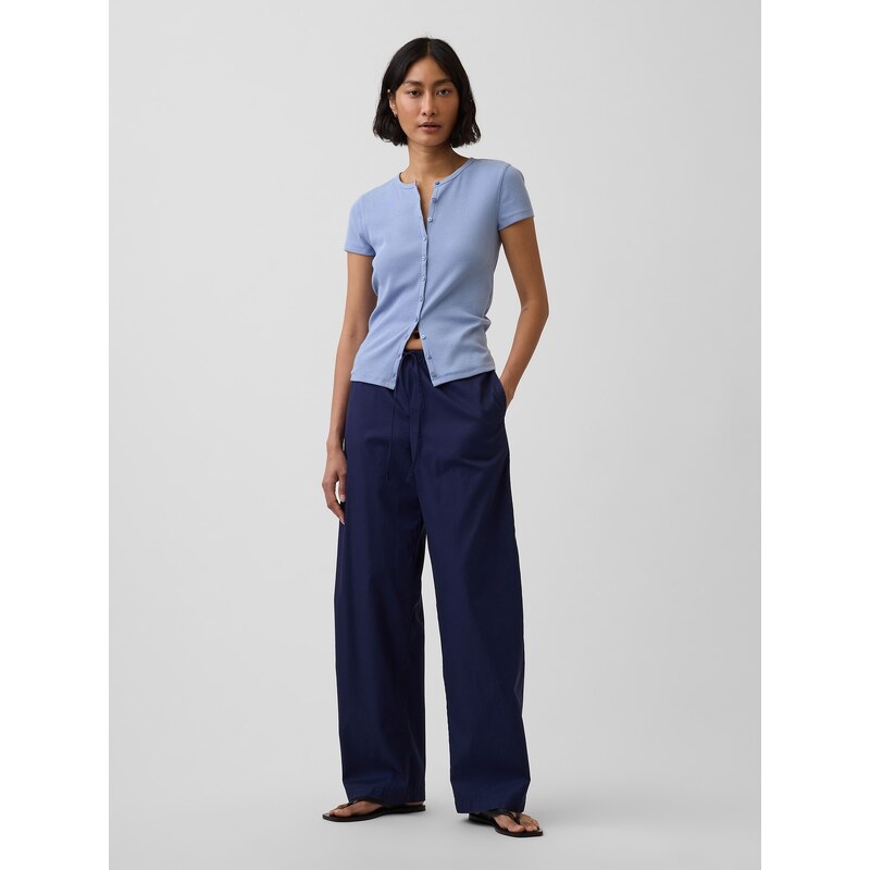 Dámské kalhoty GAP Twill Easy Barrel 115539611