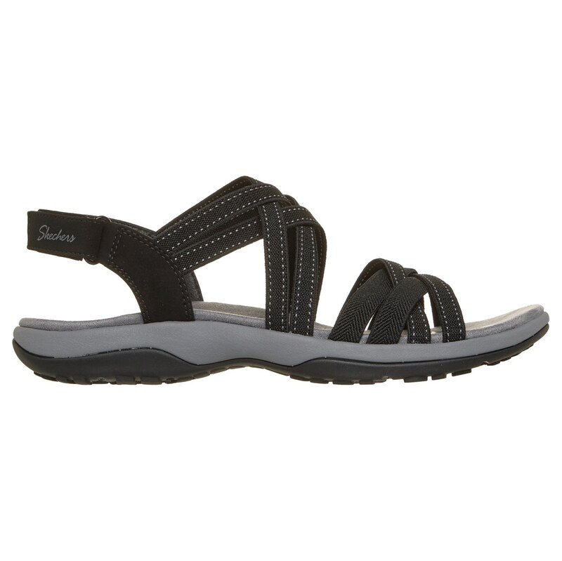 Skechers Ženy Reggae Slim - Summer Getaway Shoes v Černá,