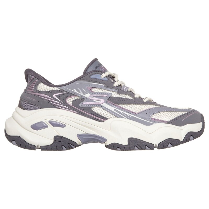 Skechers Ženy Slip-ins: DLites 6.0 Shoes v Prírodní /Fialová,