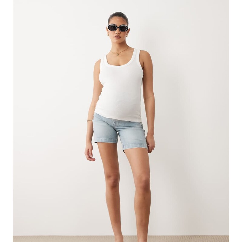 Mama.licious Mamalicious Maternity over the bump basic longline
