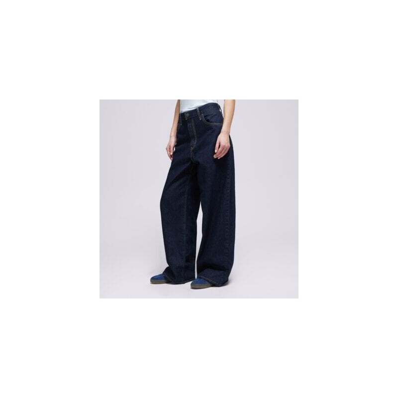 Levi's Kalhoty Cinch Baggy Dark Indigo Flat Finish Dámské Oblečení Kalhoty 001UP-0016