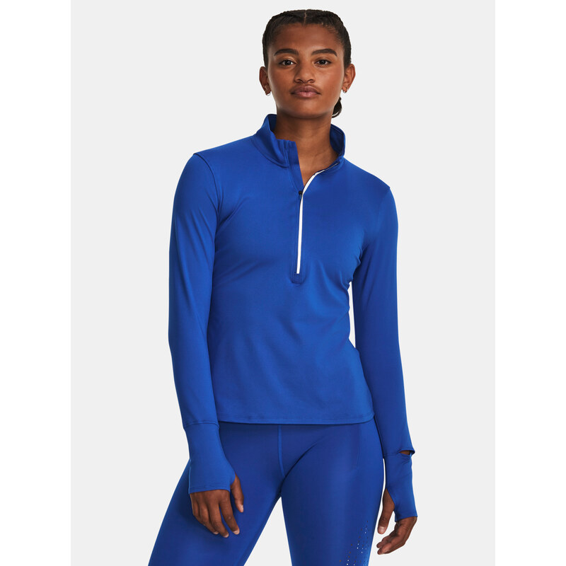 Under Armour Tričko UA Qualifier Run 1/2 Zip-BLU - Dámské 92163392