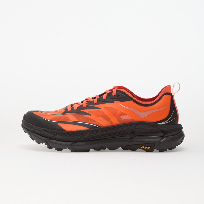 Hoka U Mafate Speed 4 Lite Neon Flame/ Black