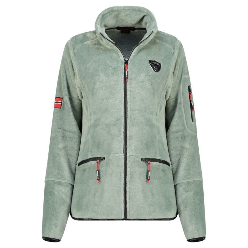 Geographical Norway Dámský fleece Tisaline Almond Green Db Lady 047-1 115406255