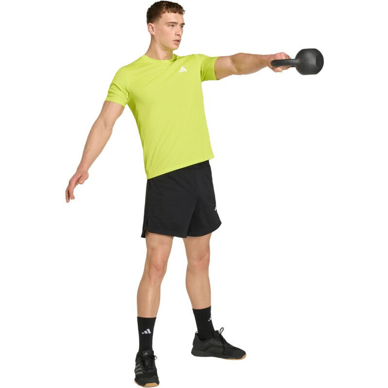 Pánské tričko Workout Essentials Base lime green model 22143452