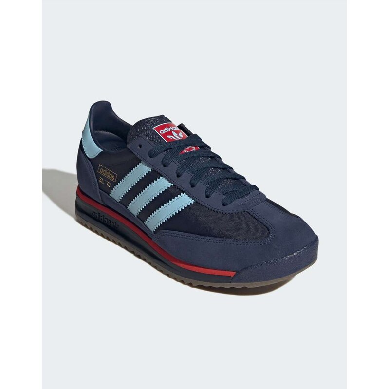 adidas Originals Sl 72 rs shoes in night indigo / icey blue /