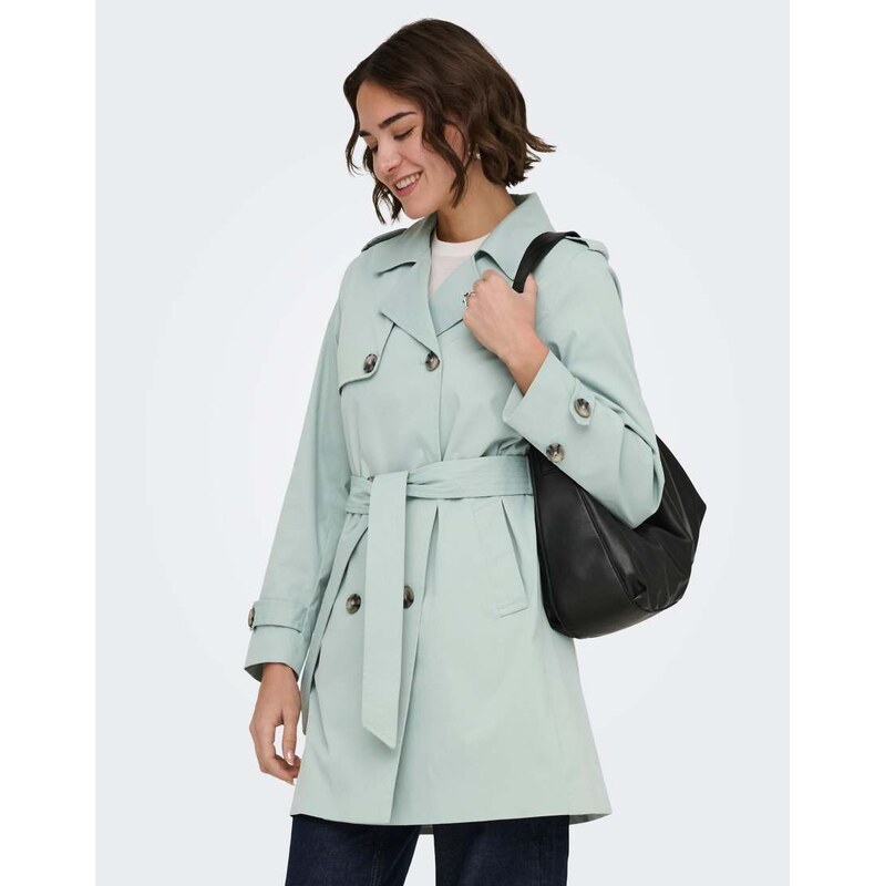 ONLY Trenchcoat in jadeite-Green 115501084