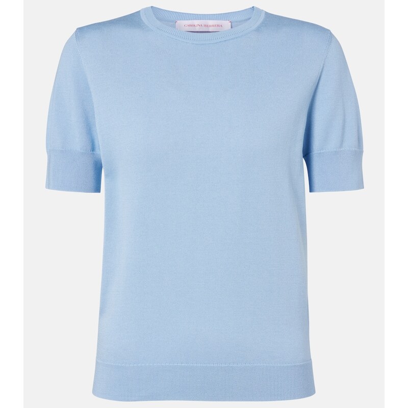 Carolina Herrera Silk and cotton sweater
