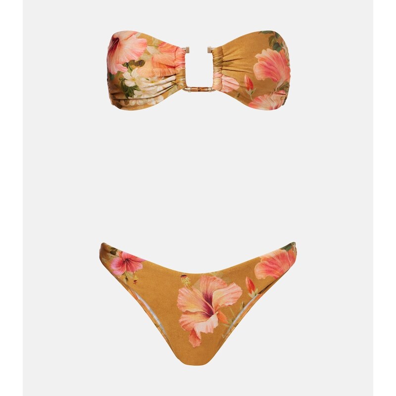 Zimmermann Mahon Floral bikini
